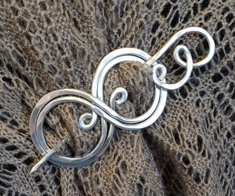 Boo-Knits Aluminium Schalnadel, Pullover-Clip, Verschluss, Schmuckverschluss, Haarnadel, Frauen, Strickzubehör, Strickerin Boo-Knits Aluminium Schalnadel, Pullover-Clip, Verschluss, Schmuckverschluss, Haarnadel, Frauen, Strickzubehör, Strickerin von nicholasandfelice