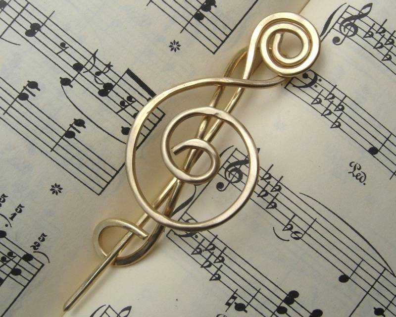 Messing Violinschlüssel Schalnadel, Pullover Brosche, Musik Geschenk Haarnadel, Verschluss, Musiker, Musiklehrer, Frauen, G Notenschlüssel Messing Violinschlüssel Schalnadel, Pullover Brosche, Musik Geschenk Haarnadel, Verschluss, Musiker, Musiklehrer, Frauen, G Notenschlüssel von nicholasandfelice