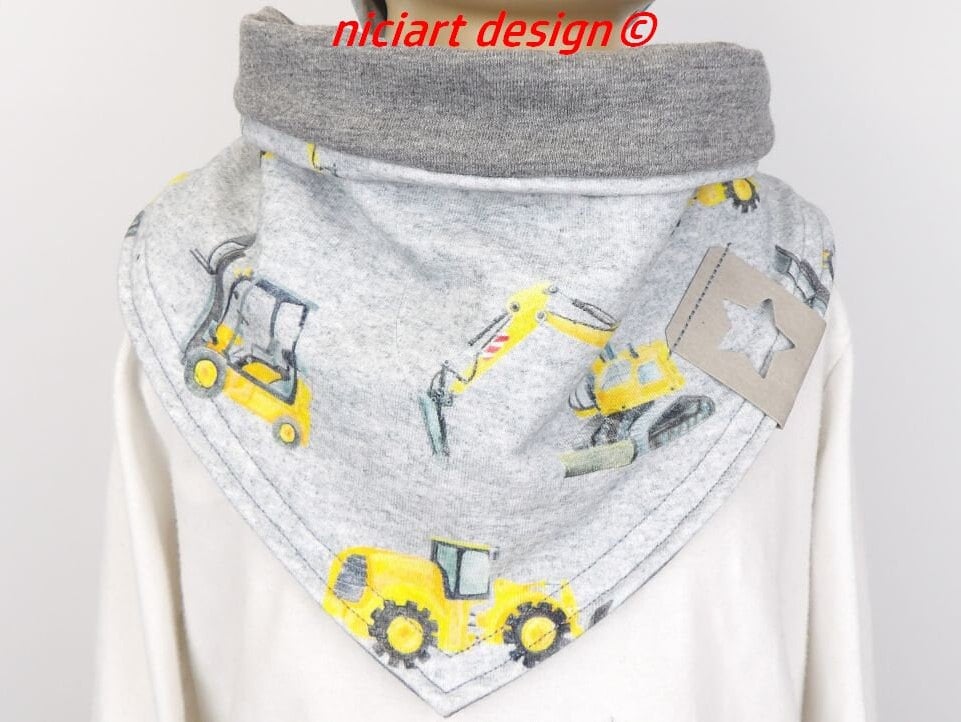 Kinder Dreiecks Loop Frühjahr Sommer Tube Halstuch Jersey Bagger U Co Hellgrau Gelb Wendbar By Niciart Design Kinder Dreiecks Loop Frühjahr Sommer Tube Halstuch Jersey Bagger U Co Hellgrau Gelb Wendbar By Niciart Design von niciartdesign