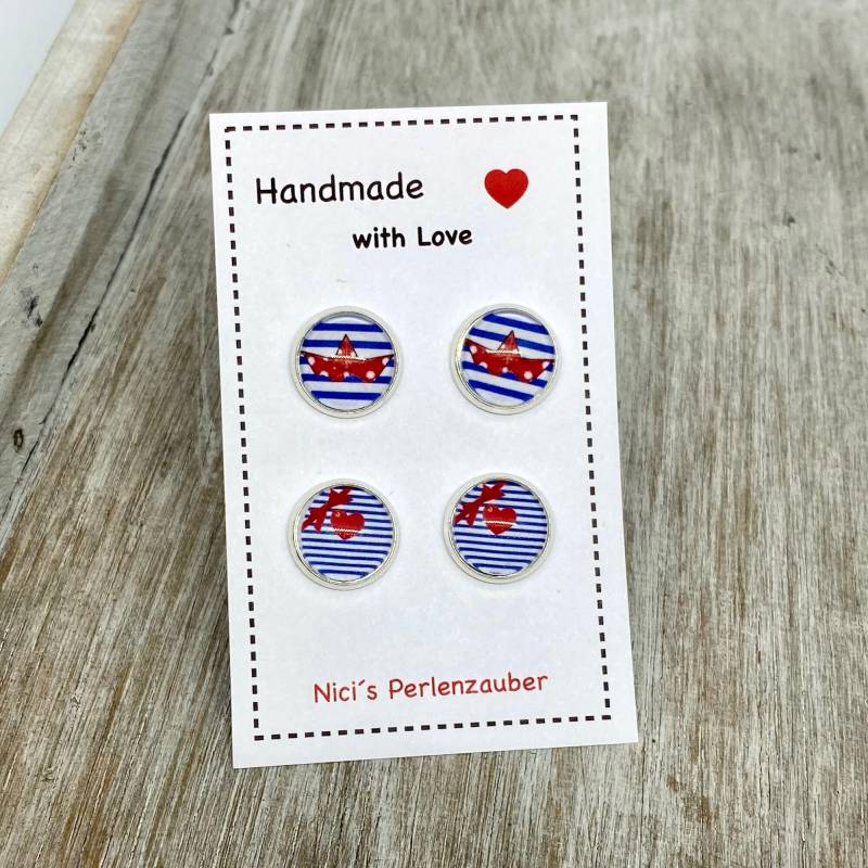 Maritime Ohrringe - Set- Geschenk Für Mädchen von nicisperlenzauber