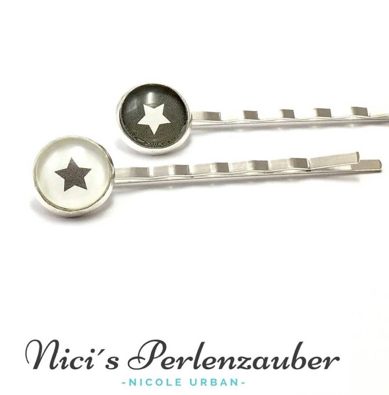 sternchen Haarklammern - Geschenk Für Mädchen von nicisperlenzauber
