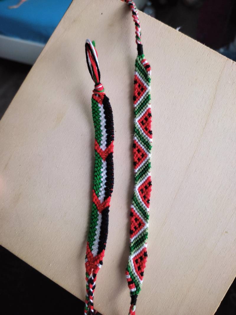 Palästina Flagge Armband Palästina Flagge Armband von nicolchencreates