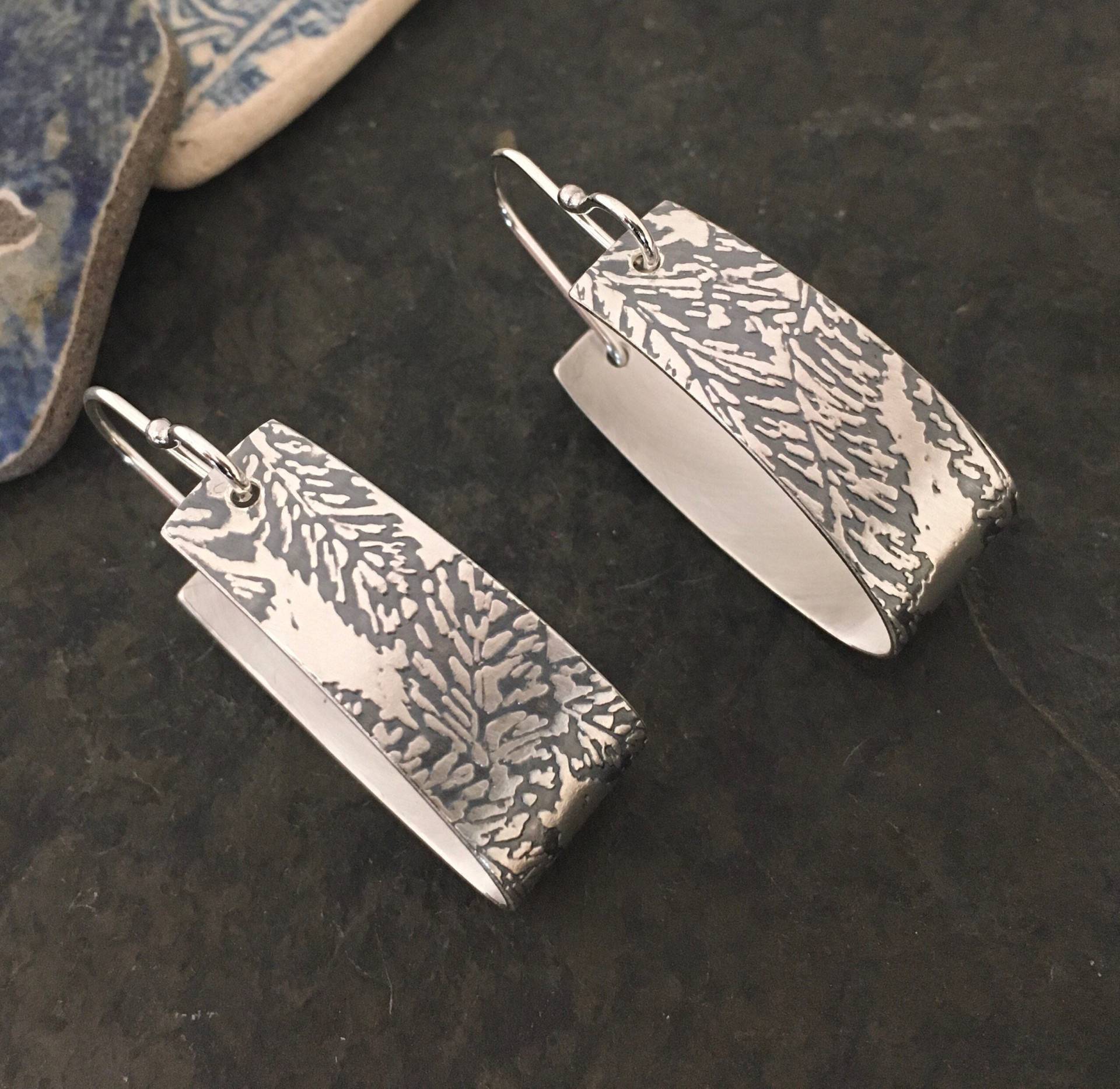 Farnblatt Creole ~ Sterling Silber 14K Gold Fill Farnblatt Creole ~ Sterling Silber 14K Gold Fill von nicolebigg