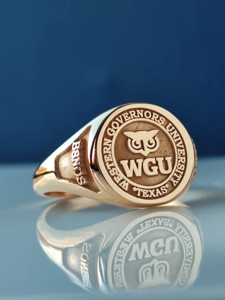 Solid Gold, Valentinstag, Weihnachtsgeschenk Familie Wappen Signet Ring, Ring Herren, Frauen, Gold von nidajewelers