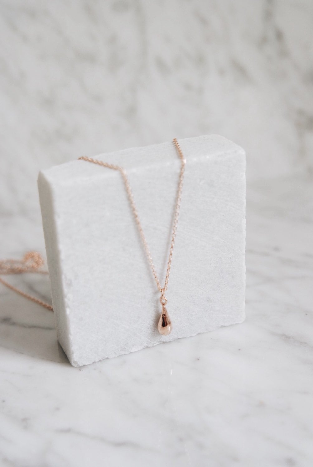 Tropfen Sie Halskette - Sterling Silber-Versandkostenfrei von nihanatakanco