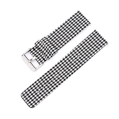 12mm 14mm 16mm 18mm 20mm 22mm Nylon Canvas Straps Armbänder Uhrenzubehör, 18mm von nihngvjm