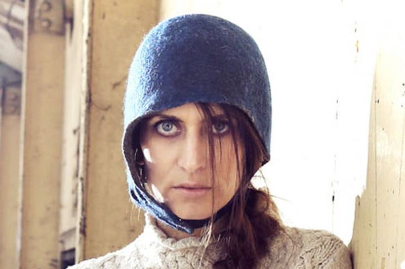 Handgemachte Filzhut Blau. Biker Hut Mit Lederband. in Irland Aus Superfeiner Merinowolle Und Lokalen Luxus Wolle Hergestellt von nikicollier