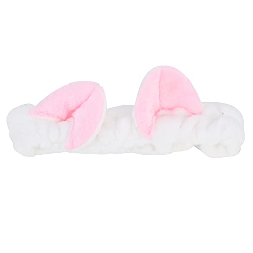 Katzenohren Spa Stirnband Weiches Stoff Haar Band für Frauen süßes Make -up und Gesichtswaschstirnband ideal für Spa, Yoga und Bewegung mit entzückendem Katzenohr -Design (Verdickte Katzenohren weiß) Katzenohren Spa Stirnband Weiches Stoff Haar Band für Frauen süßes Make -up und Gesichtswaschstirnband ideal für Spa, Yoga und Bewegung mit entzückendem Katzenohr -Design (Verdickte Katzenohren weiß) von nikusaz