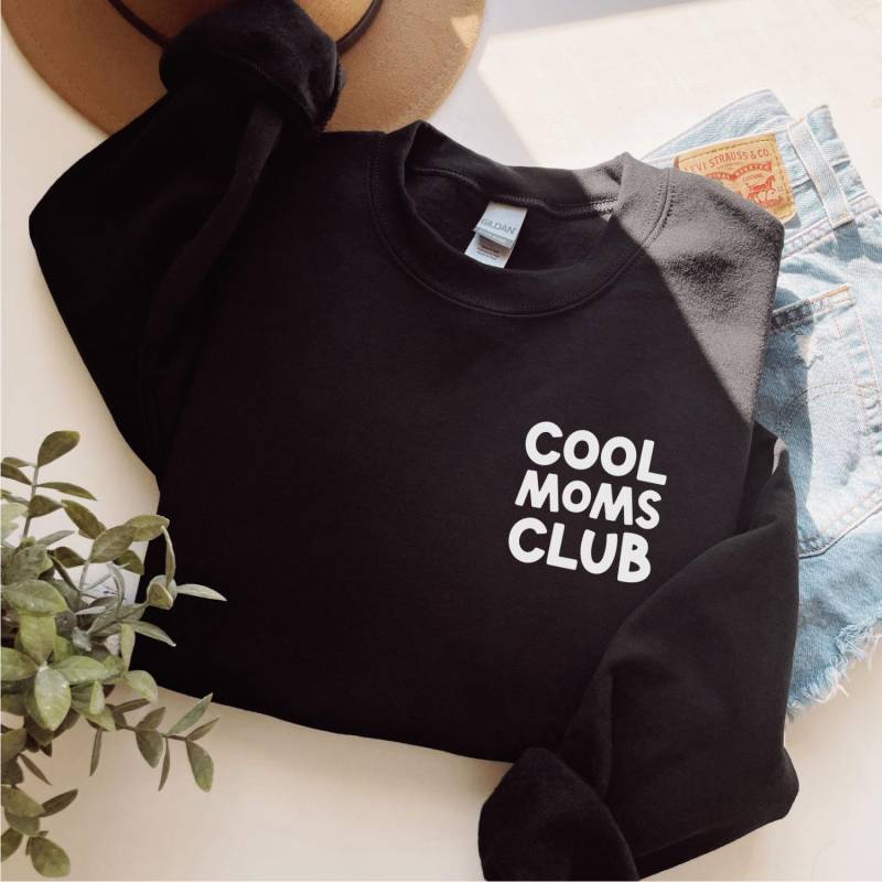 Cool Moms Club Mama Sweatshirt Pullover Geschenk Für Muttertagsgeschenk Geburtstag [2Pu222] von nillieManufaktur