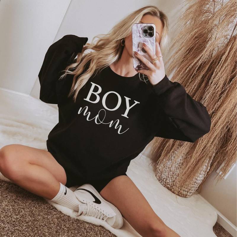 Mama Sweater Boy Mom Geschenk Geburt Sweatshirt Muttertagsgeschenk Pullover Geschenke Für Mütter [2Pu204] von nillieManufaktur