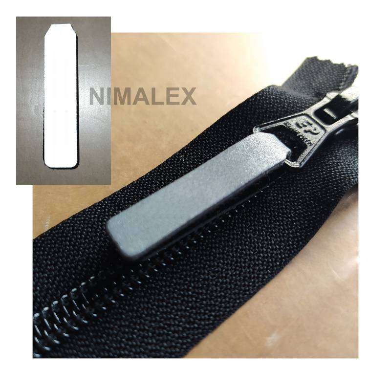 Neu | Licht Reflektierender Anhänger Für Reißverschluss-Zipper Reißverschluss-Läufer Schlaufe Kunstleder Silbergrau Reflektierend Neu | Licht Reflektierender Anhänger Für Reißverschluss-Zipper Reißverschluss-Läufer Schlaufe Kunstleder Silbergrau Reflektierend von nimalex