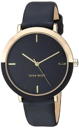 Nine West Damenarmbanduhr, NW/2346GPBK von NINE WEST