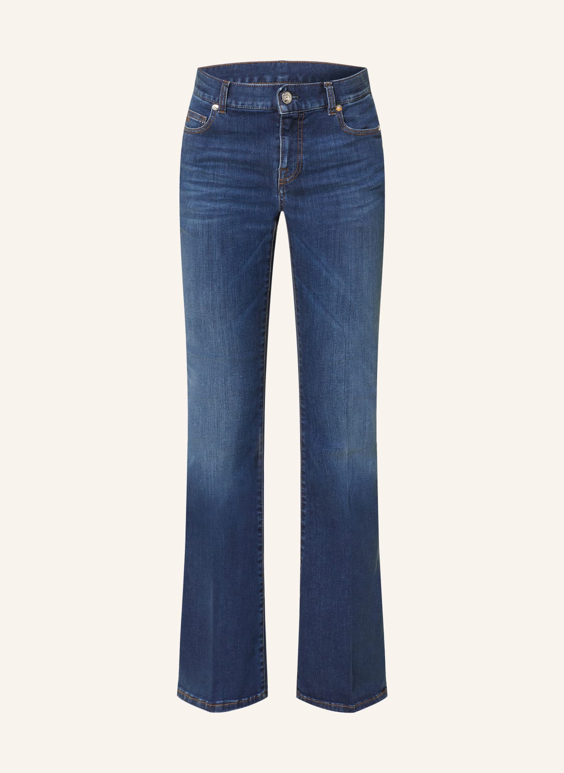 Nine:Inthe:Morning Flared Jeans Amelie blau von nine:inthe:morning