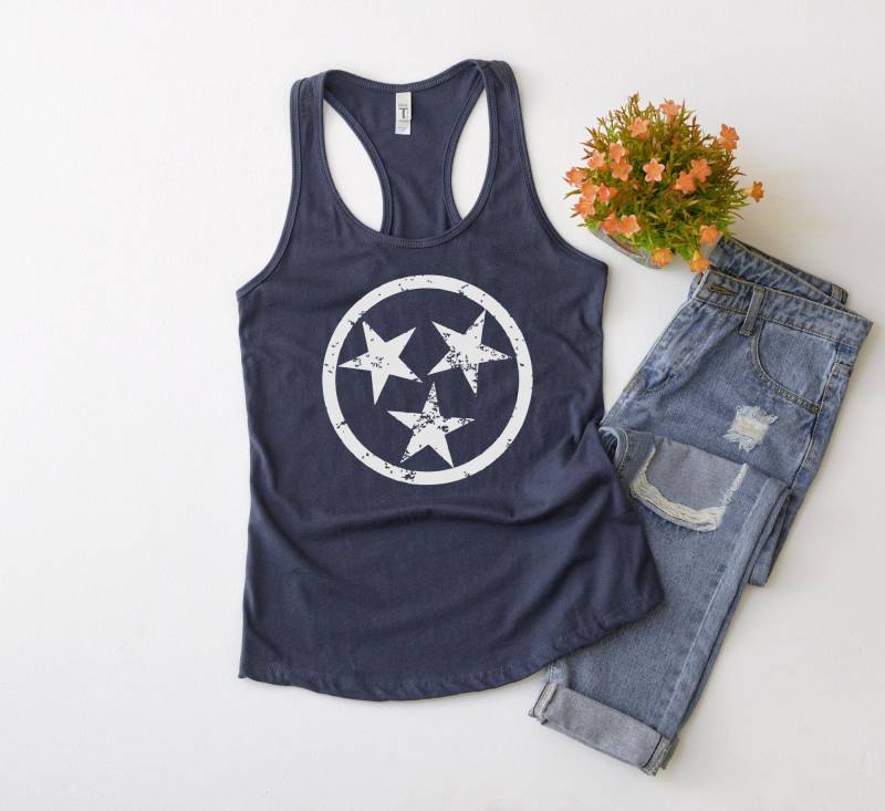 Sterne Tank Top | Tennessee - Sternchen Shirt Racerback von ninety5prints