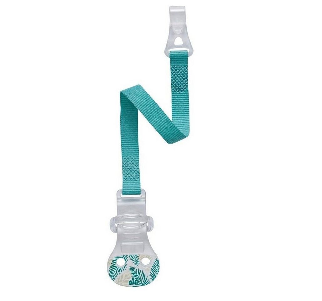 nip Schnullerbefestigung Clip Schnullerband Textil nip Schnullerbefestigung Clip Schnullerband Textil von nip