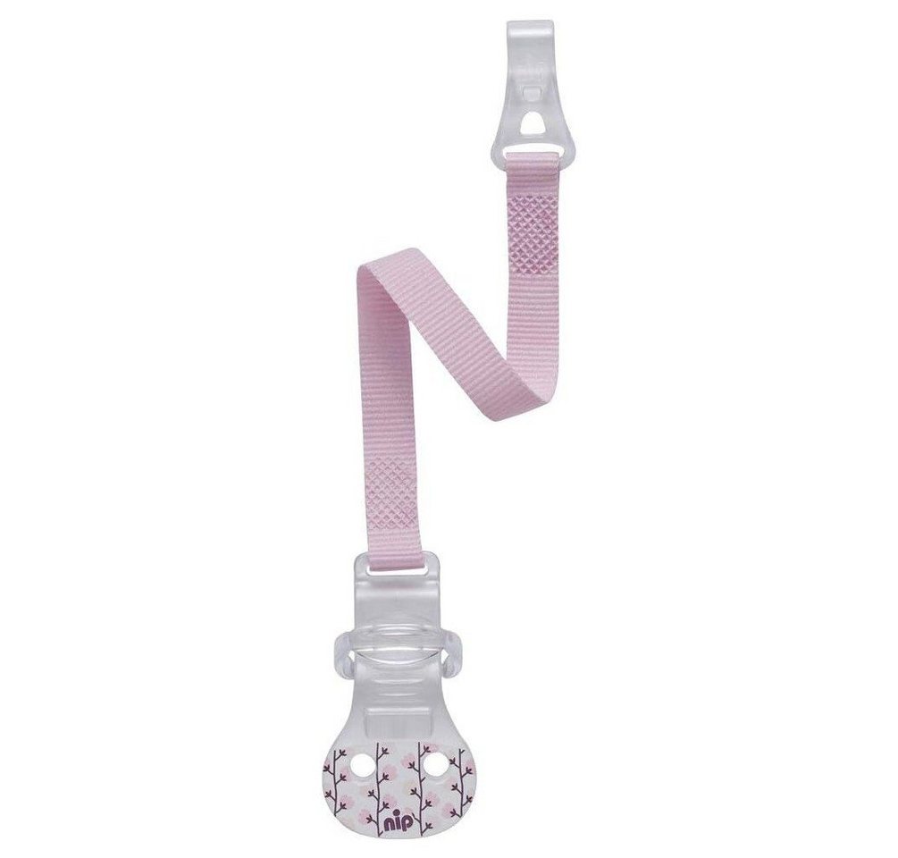 nip Schnullerbefestigung Clip Schnullerband Textil nip Schnullerbefestigung Clip Schnullerband Textil von nip