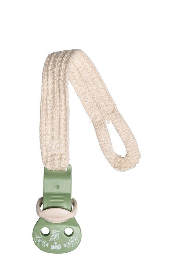 nip Schnullerbefestigung Schnullerband Stay Green von nip