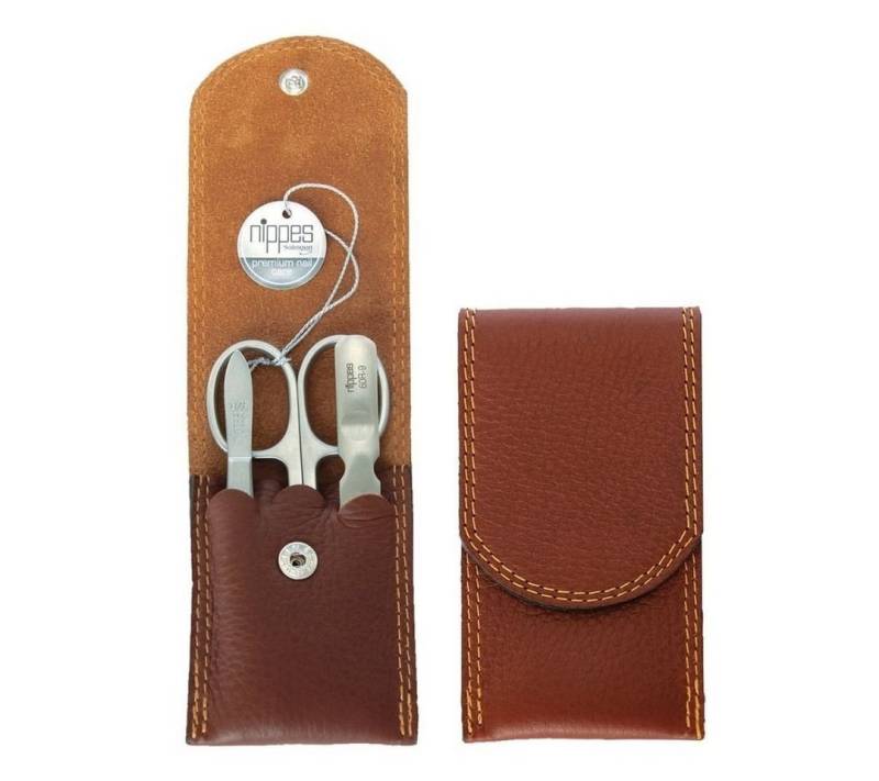 nippes Solingen Maniküre-Etui nippes Solingen Classic Maniküre Set, Etui Echt Rindsleder, rostfrei, 3 tlg. von nippes Solingen