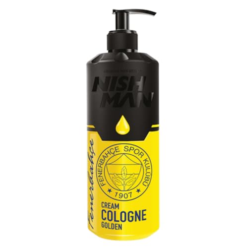 Nishman Fenerbahce Golden After Shave Cream Cologne 200 ml - Original lizenziert, Relaxing Cream Cologne für Herren Nishman Fenerbahce Golden After Shave Cream Cologne 200 ml - Original lizenziert, Relaxing Cream Cologne für Herren von nishman