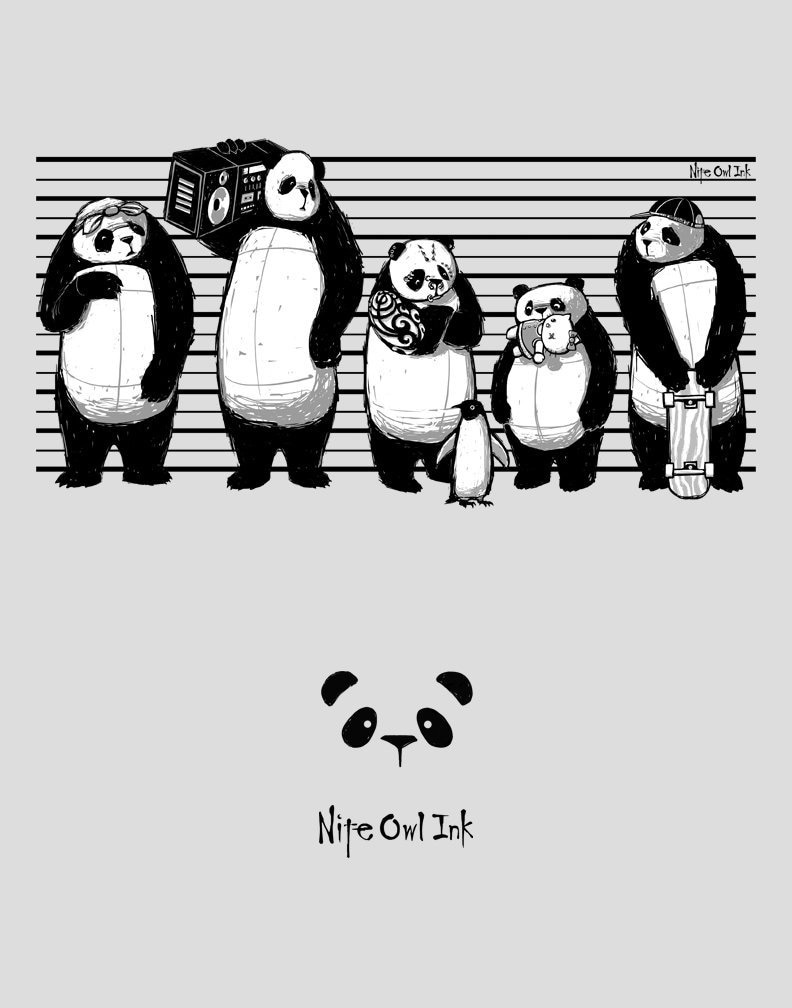Panda Lineup Panda Lineup von niteowlink