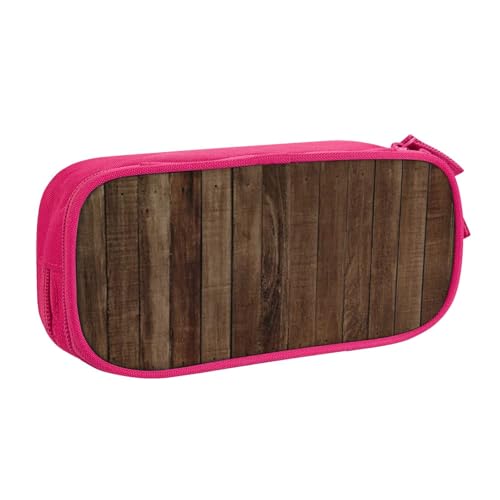 njkhbolk Tragbarer Schreibtisch-Organizer mit großem Fassungsvermögen, doppelschichtiges Reißverschluss-Federmäppchen von njkhbolk