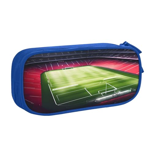 njkhbolk Tragbares Federmäppchen für Schreibwaren, Motiv: Stadion, Fußball, Satdium, Feldlicht, Nachtdruck, großes Fassungsvermögen, doppellagiges Reißverschluss-Federmäppchen njkhbolk Tragbares Federmäppchen für Schreibwaren, Motiv: Stadion, Fußball, Satdium, Feldlicht, Nachtdruck, großes Fassungsvermögen, doppellagiges Reißverschluss-Federmäppchen von njkhbolk