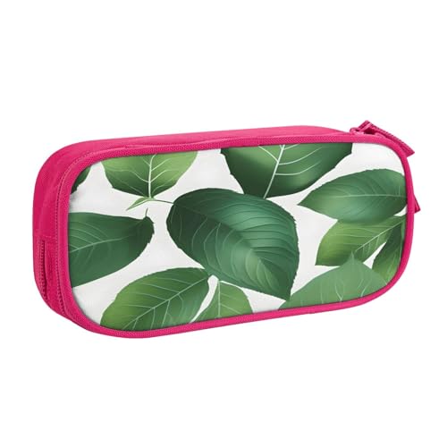 njkhbolk Tragbares Federmäppchen mit Kräuterpflanzen-Blättern, großes Fassungsvermögen, doppellagiges Federmäppchen mit Reißverschluss njkhbolk Tragbares Federmäppchen mit Kräuterpflanzen-Blättern, großes Fassungsvermögen, doppellagiges Federmäppchen mit Reißverschluss von njkhbolk