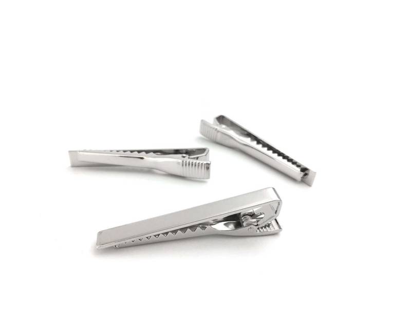 5 Silber Krawattenklammer, Krawattenklammer Rohling, Diy, Personalisierte Benutzerdefinierte Trauzeugen Geschenk, Vater Sohn 1-1/6 von nloiscrafts
