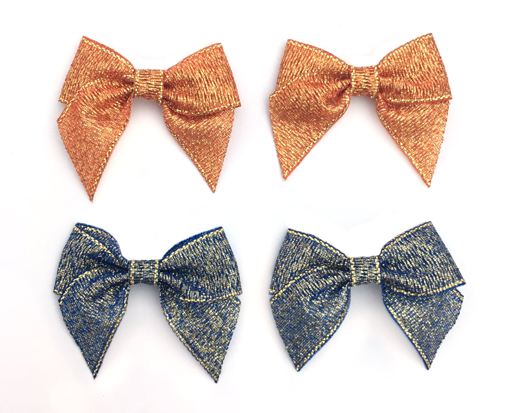 Glitzer Schmetterlingsschleife, Minischleife, Verzierung, Aufnähen, Geschenkschleife, Basteln, Scrapbooking, Großhandel, 35x40, 8D14Cc, 1-8/2 von nloiscrafts