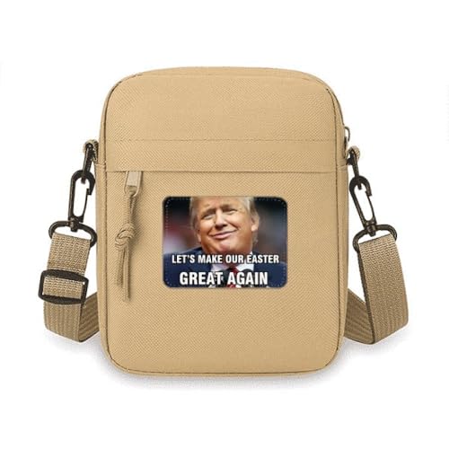 American Ridiculous Great President Image Crossbody Bag Cell Phone Purses Handbag Shoulder Mini Bag von no/no