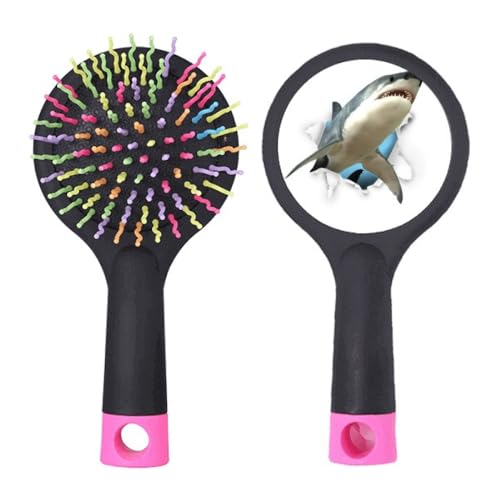 Animal Paper Break Shocks Haie Salon Entwirrende Haarbürste Kissen Basis von no/no