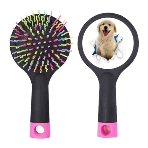 Animal Paper Breaks Shock Puppies Salon Entwirrende Haarbürste Kissen Basis von no/no