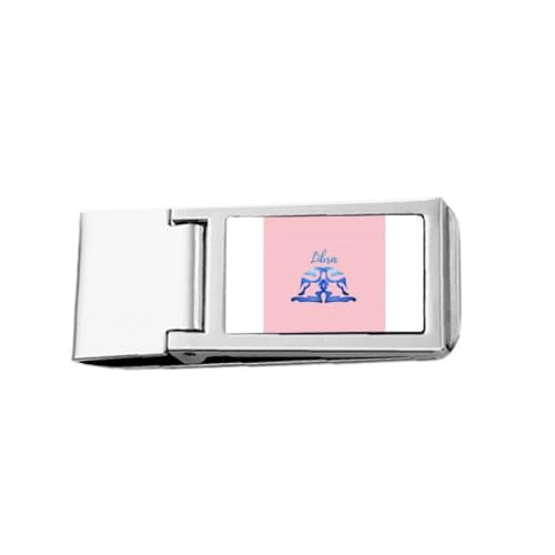 Balance Sign Art Deco Fashion Slim Money Clip Stainless Holder Pocket Wallet Balance Sign Art Deco Fashion Slim Money Clip Stainless Holder Pocket Wallet von no/no