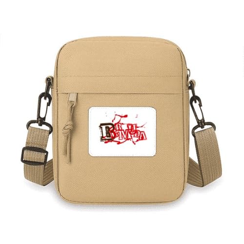 Bermuda Mysterious Bloodstains Terror Crossbody Bag Handy Geldbörsen Handtasche Schulter Mini Bag von no/no
