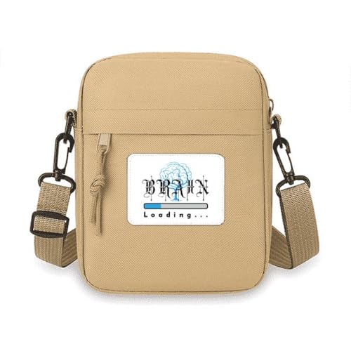 Brain Tree Root Progress Art Deco Fashion Crossbody Bag Handy Geldbörsen Handtasche Schulter Mini Tasche Brain Tree Root Progress Art Deco Fashion Crossbody Bag Handy Geldbörsen Handtasche Schulter Mini Tasche von no/no