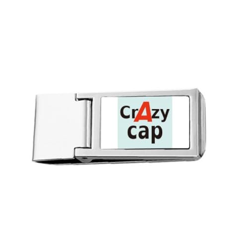 Brief Best Cool Cap Kopfbedeckung Hut Slim Geldklammer Edelstahl Halter Pocket Wallet von no/no