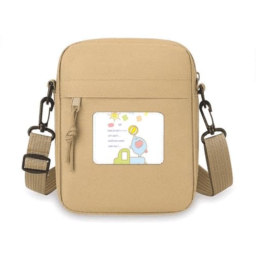 Cartoon-Babyball, Elefant, LKW, Tier-Crossbody-Tasche, Handy-Geldbörse, Handtasche, Schultertasche, Mini-Tasche Cartoon-Babyball, Elefant, LKW, Tier-Crossbody-Tasche, Handy-Geldbörse, Handtasche, Schultertasche, Mini-Tasche von no/no