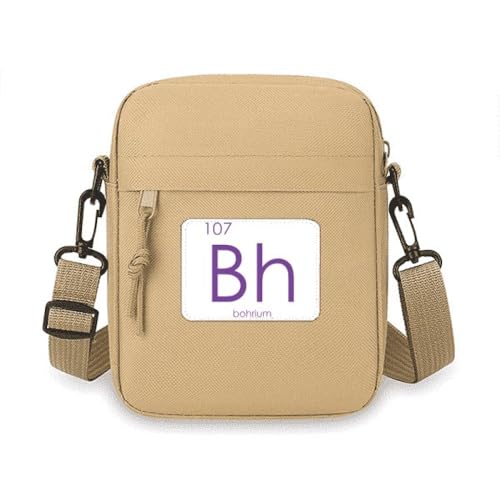 Chestry Elements Periodentabelle Übergang Metals Bohrium Bh Crossbody Bag Handy Geldbörsen Handtasche Schulter Mini Tasche Chestry Elements Periodentabelle Übergang Metals Bohrium Bh Crossbody Bag Handy Geldbörsen Handtasche Schulter Mini Tasche von no/no
