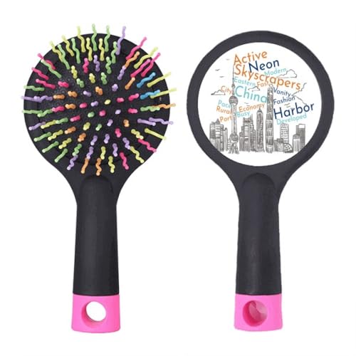 China City Landmark Wolkenkratzer Wordcloud Salon Entwirrende Haarbürste Kissen Basis China City Landmark Wolkenkratzer Wordcloud Salon Entwirrende Haarbürste Kissen Basis von no/no