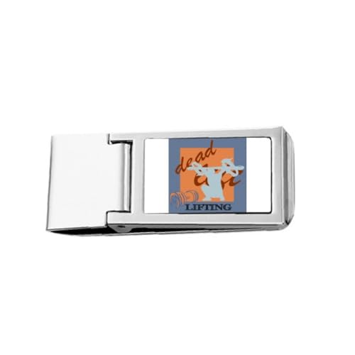 China Gym Squat Langhantel Kreuzheben Slim Geldklammer Edelstahl Halter Pocket Wallet von no/no