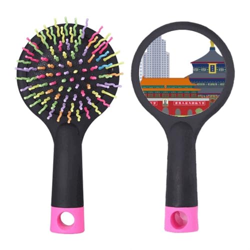 China Tian'anmen Tempel Wahrzeichen Muster Salon Entwirrung Haarbürste Kissen Basis von no/no