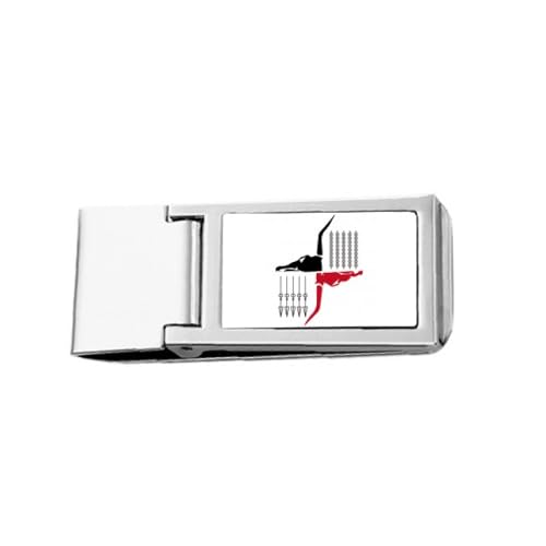 Chromatische Aberration Pfeile Ketten Slim Geldklammer Edelstahl Halter Pocket Wallet Chromatische Aberration Pfeile Ketten Slim Geldklammer Edelstahl Halter Pocket Wallet von no/no