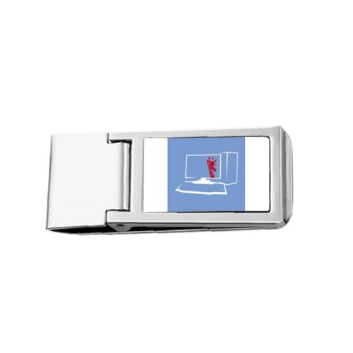 Computer Box Giraffe Tastatur Slim Geldklammer Edelstahl Halter Pocket Wallet Computer Box Giraffe Tastatur Slim Geldklammer Edelstahl Halter Pocket Wallet von no/no