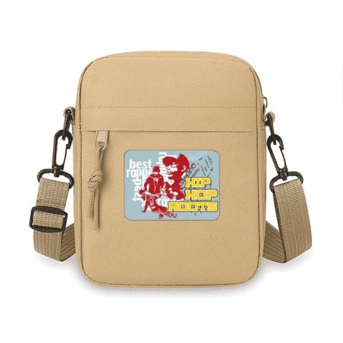 Culture Boy Hip Hop Muster Graffiti Street Crossbody Tasche Handy Geldbörsen Handtasche Schulter Mini Tasche Culture Boy Hip Hop Muster Graffiti Street Crossbody Tasche Handy Geldbörsen Handtasche Schulter Mini Tasche von no/no