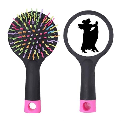 Dancer Duet Art Performance Duet Dance Salon Entwirrende Haarbürste Kissen Basis von no/no