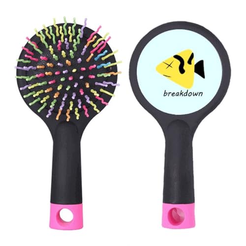 Dead Fish Sad Depressed Art Deco Fashion Salon Entwirrende Haarbürste Kissen Basis von no/no