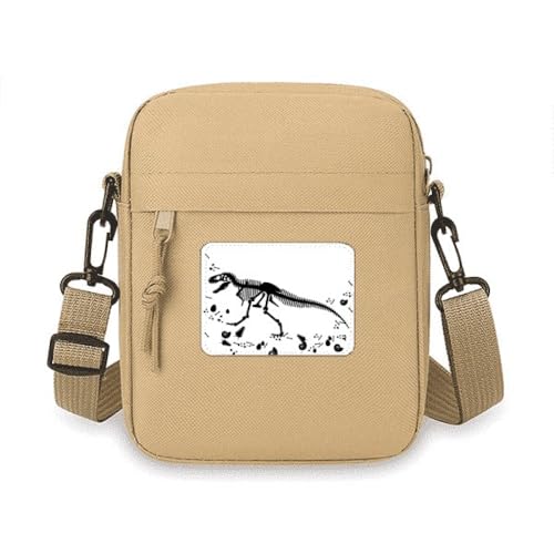 Dinosaurier B BS Medium Crossbody Bag Handy Geldbörsen Handtasche Schulter Mini Tasche von no/no