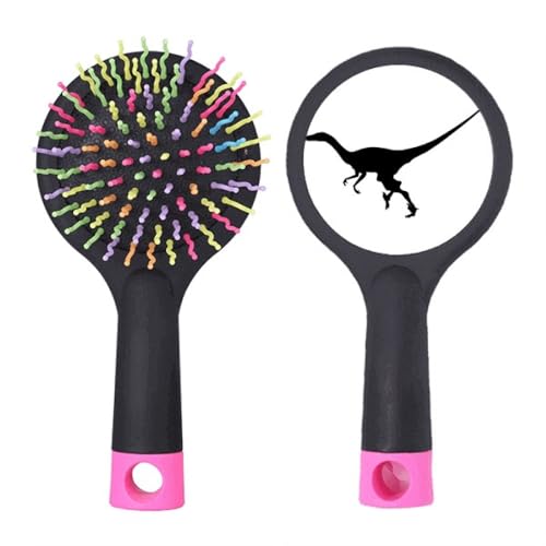 Dinosaurier Miniatur B Run Salon Entwirrende Haarbürste Kissen Basis von no/no