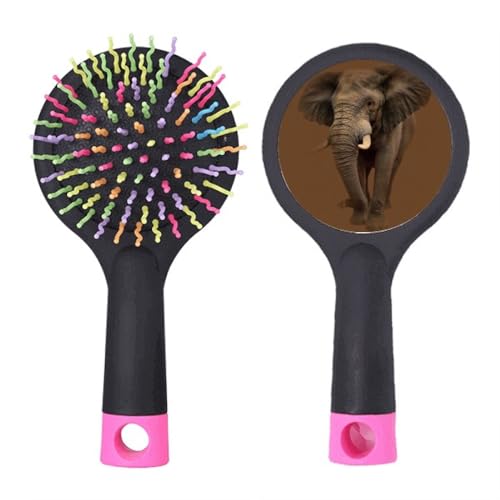 Elefantenzähne unabhängige Füße Salon Entwirrung Haarbürste Kissen Basis von no/no