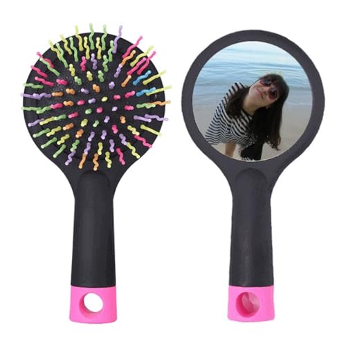 Ellie Yao Beautiflu Haarbürste für Mädchen, Strand, Meer, Wellen, Salon, Haarbürste, Kissenbasis von no/no